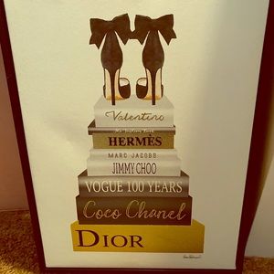 Chanel and more canvas art